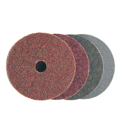 Restposten Eisenblätter 10152 MINI FIX SC Vlies Scheibe 60 mm, Mittel (Vliesfarbe rot), Klett