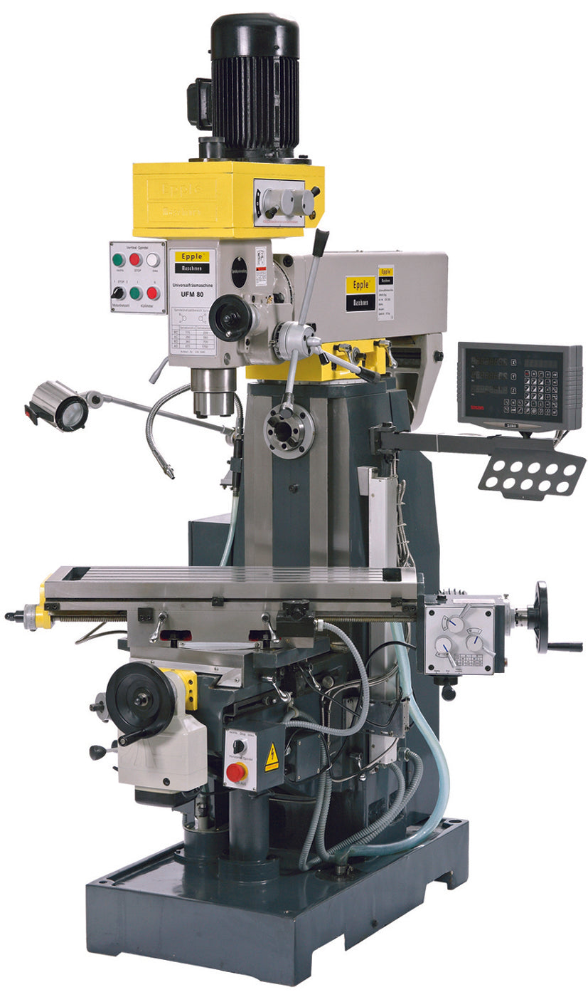 Epple Universalfräsmaschine UFM 80 L DIGI 235 3480